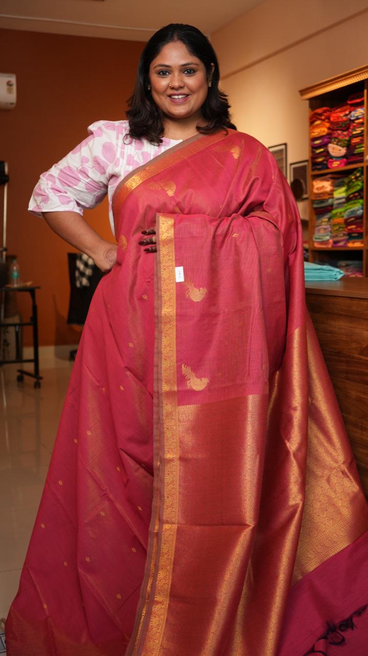 Vairaoosi Semi Silk Saree -01-09-08-04 (KARKADE)