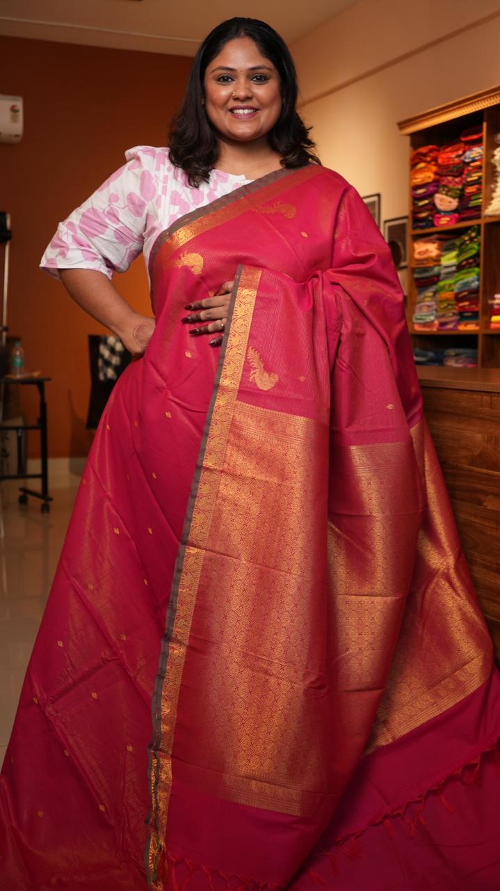 Vairaoosi Semi Silk Saree -01-09-08-10 (KIR ROYALE)