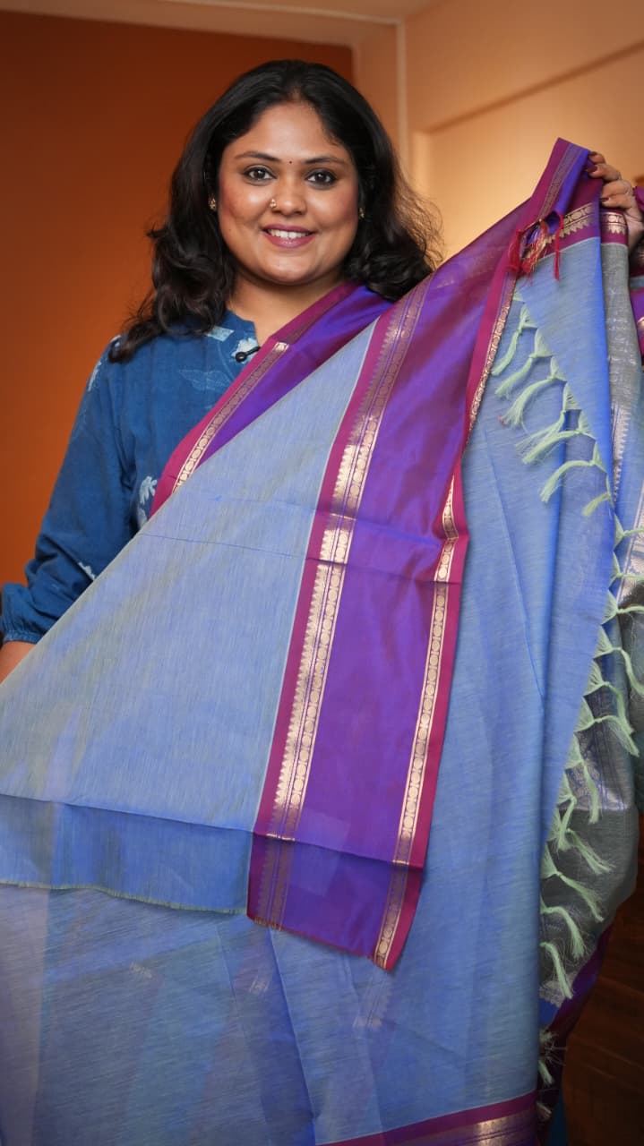 Masterpiece Kanchivaram Pure Silk Cotton Saree -01-10-02-01 (YAGNAVALLI)