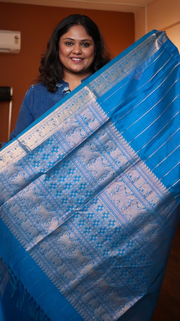 Masterpiece Kanchivaram Pure Silk Cotton Saree -01-10-05-06 (THILAGAVATHI)