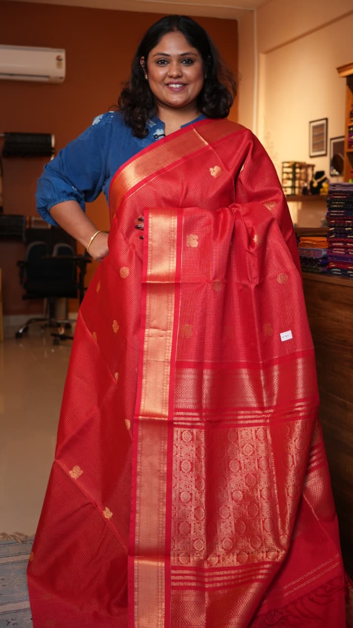Masterpiece Kanchivaram Pure Silk Cotton Saree -01-10-10-01 (AKHILANDESWARI)