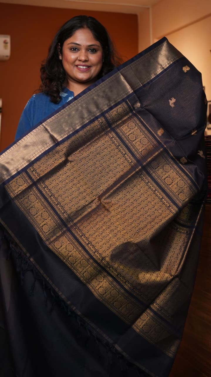 Masterpiece Kanchivaram Pure Silk Cotton Saree -01-10-10-02 (ABIRAMI)