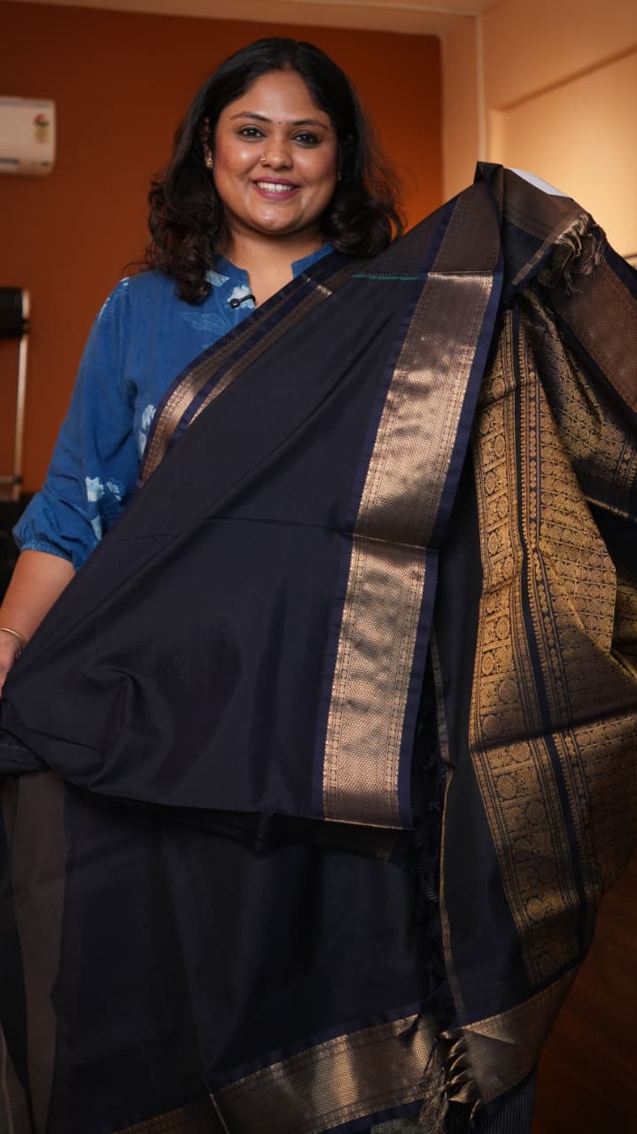 Masterpiece Kanchivaram Pure Silk Cotton Saree -01-10-10-02 (ABIRAMI)