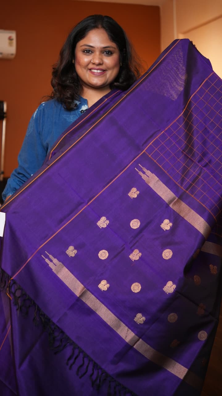 Masterpiece Kanchivaram Pure Silk Cotton Saree -01-10-09-02 (TRIPURASUNDARI)