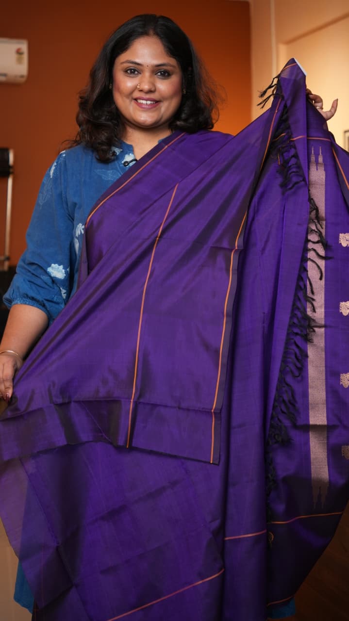 Masterpiece Kanchivaram Pure Silk Cotton Saree -01-10-09-02 (TRIPURASUNDARI)