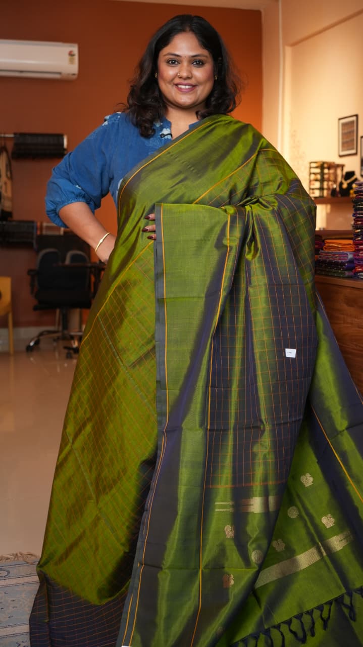 Masterpiece Kanchivaram Pure Silk Cotton Saree -01-10-09-04 (KAMAKSHI)