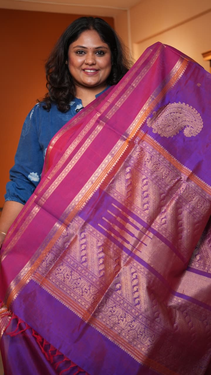 Masterpiece Kanchivaram Pure Silk Cotton Saree -01-10-06-02 (LALITHAMBIKA)