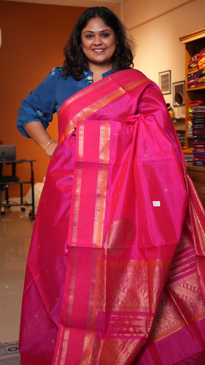 Masterpiece Kanchivaram Pure Silk Cotton Saree -01-10-06-01 (SIVAKAMI)