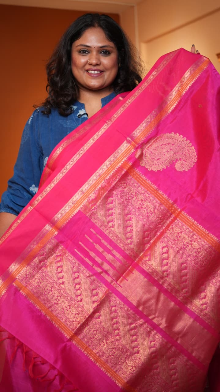Masterpiece Kanchivaram Pure Silk Cotton Saree -01-10-06-01 (SIVAKAMI)