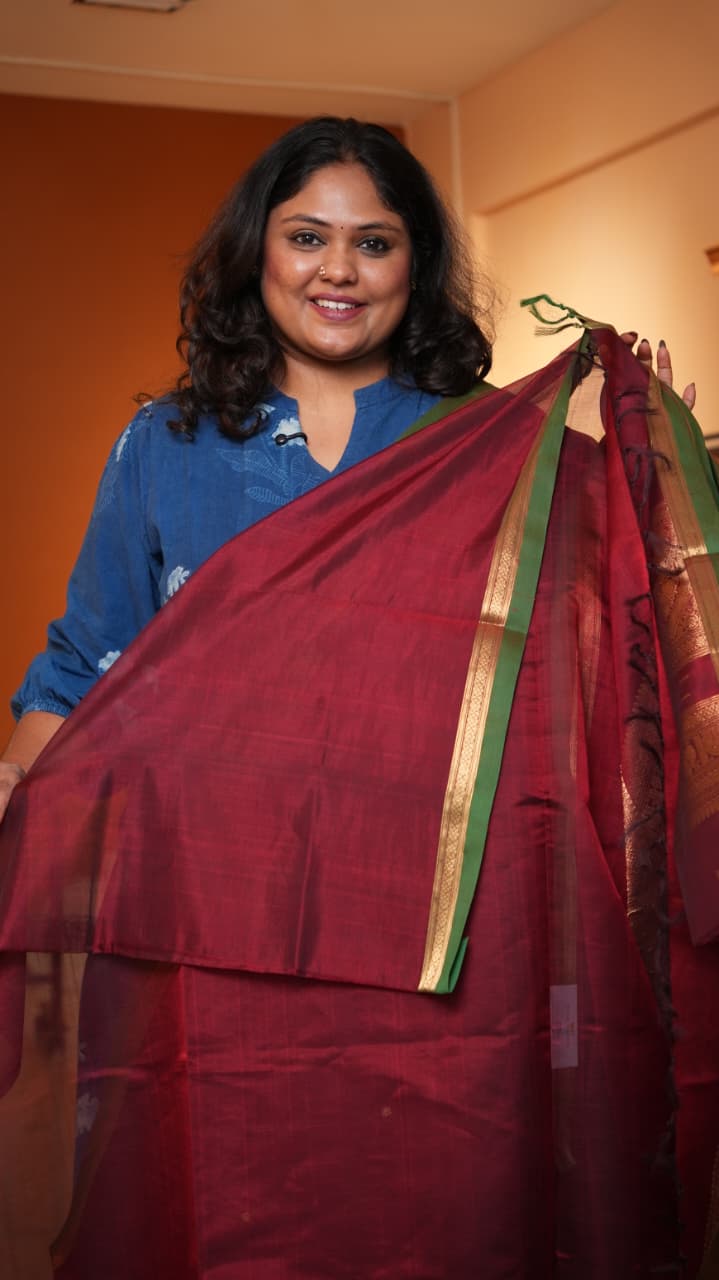 Masterpiece Kanchivaram Pure Silk Cotton Saree -01-10-06-06 (NIRMALAMBIKA)