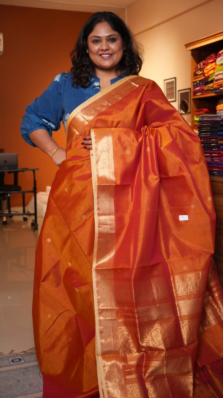 Masterpiece Kanchivaram Pure Silk Cotton Saree -01-10-05-10 (VASANTHAVALLI)