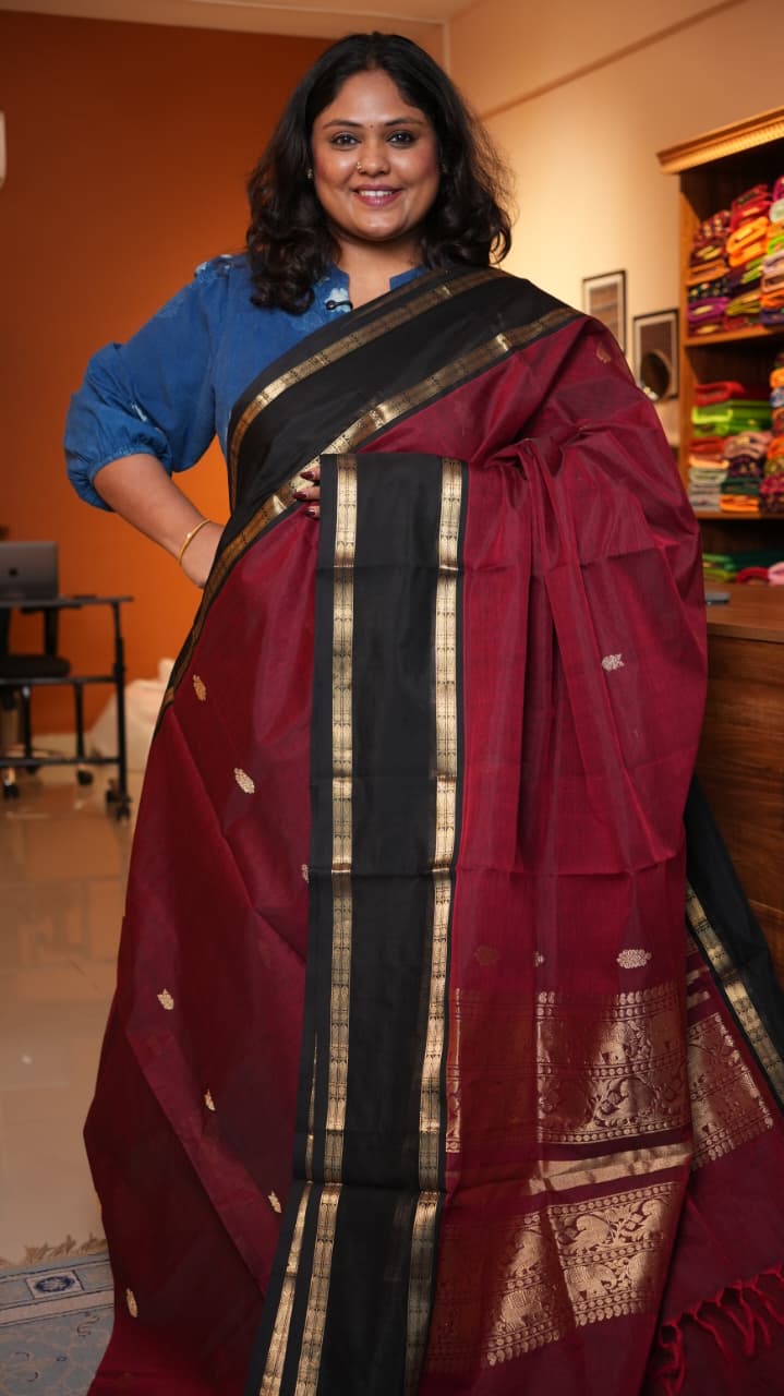 Masterpiece Kanchivaram Pure Silk Cotton Saree -01-10-03-02 (MAHALAKSHMI)