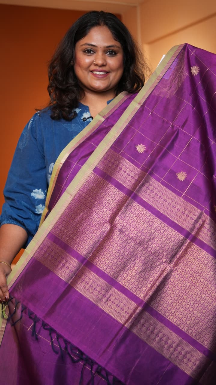Masterpiece Kanchivaram Pure Silk Cotton Saree -01-10-03-01 (SASIREKHA)