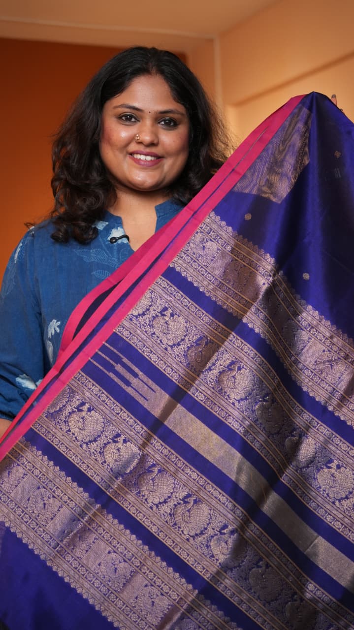Masterpiece Kanchivaram Pure Silk Cotton Saree -01-10-01-01 (AMARAVATHI)