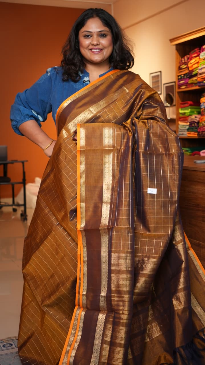 Masterpiece Kanchivaram Pure Silk Cotton Saree -01-10-04-01 (VIJAYALAKSHMI)