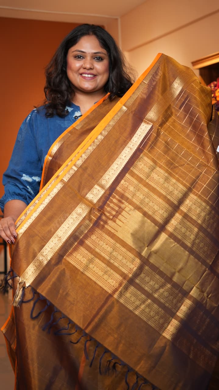 Masterpiece Kanchivaram Pure Silk Cotton Saree -01-10-04-01 (VIJAYALAKSHMI)