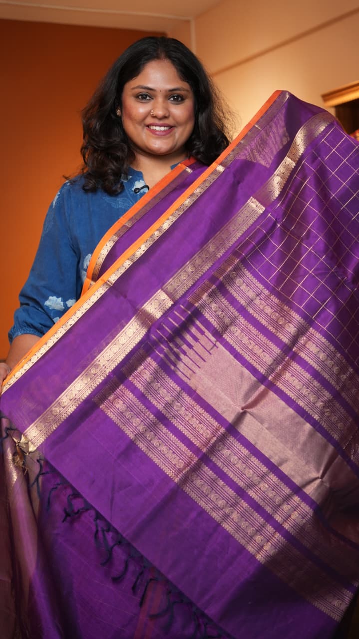 Masterpiece Kanchivaram Pure Silk Cotton Saree -01-10-04-05 (AMUDHAVALLI)
