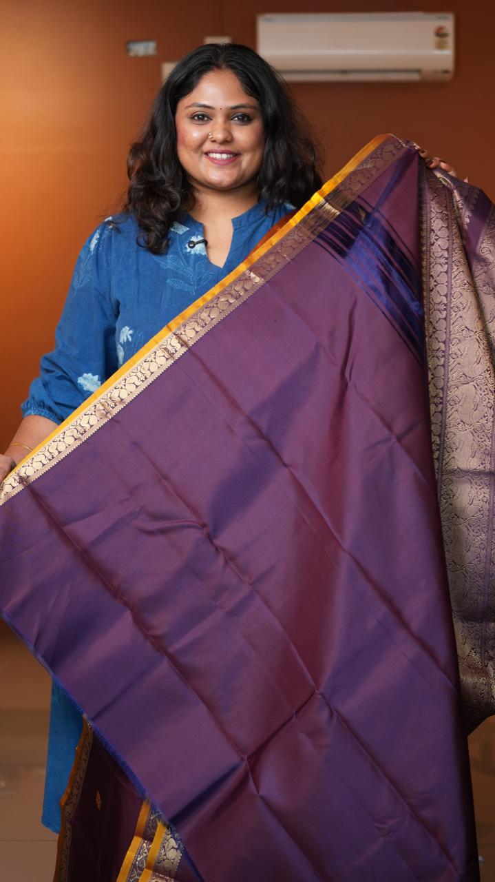 Masterpiece Kanchivaram Pure Silk Saree -01-10-11-01 (KRAMUKA)