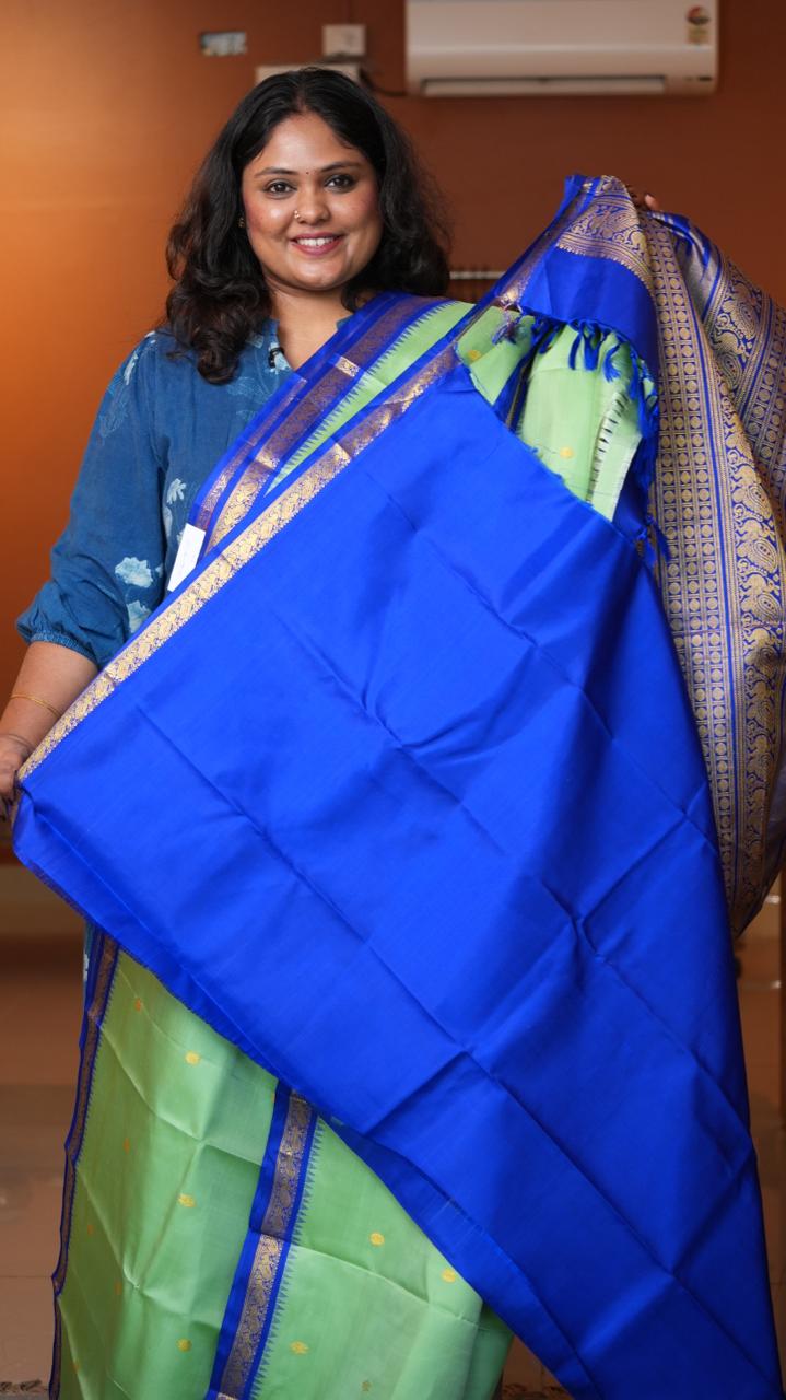 Masterpiece Kanchivaram Pure Silk Saree -01-10-17-01 (ROCHINI)
