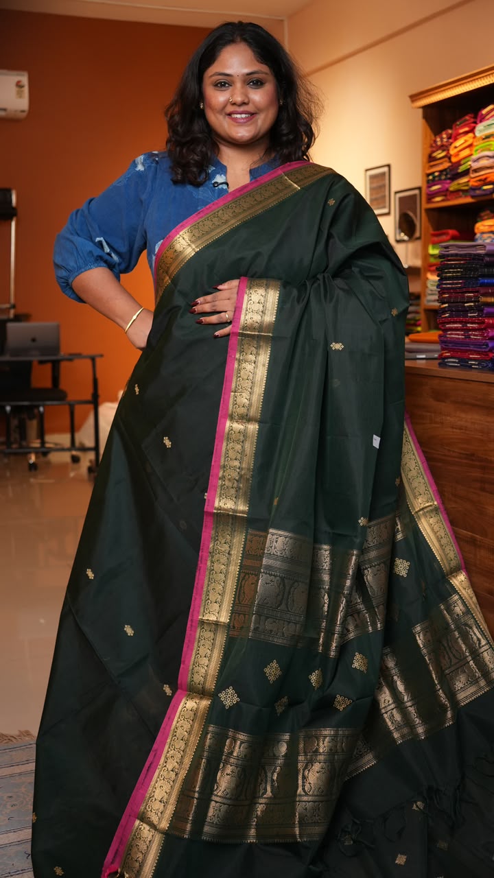 Masterpiece Kanchivaram Pure Silk Cotton Saree -01-10-05-11 (SIVAPRIYA)