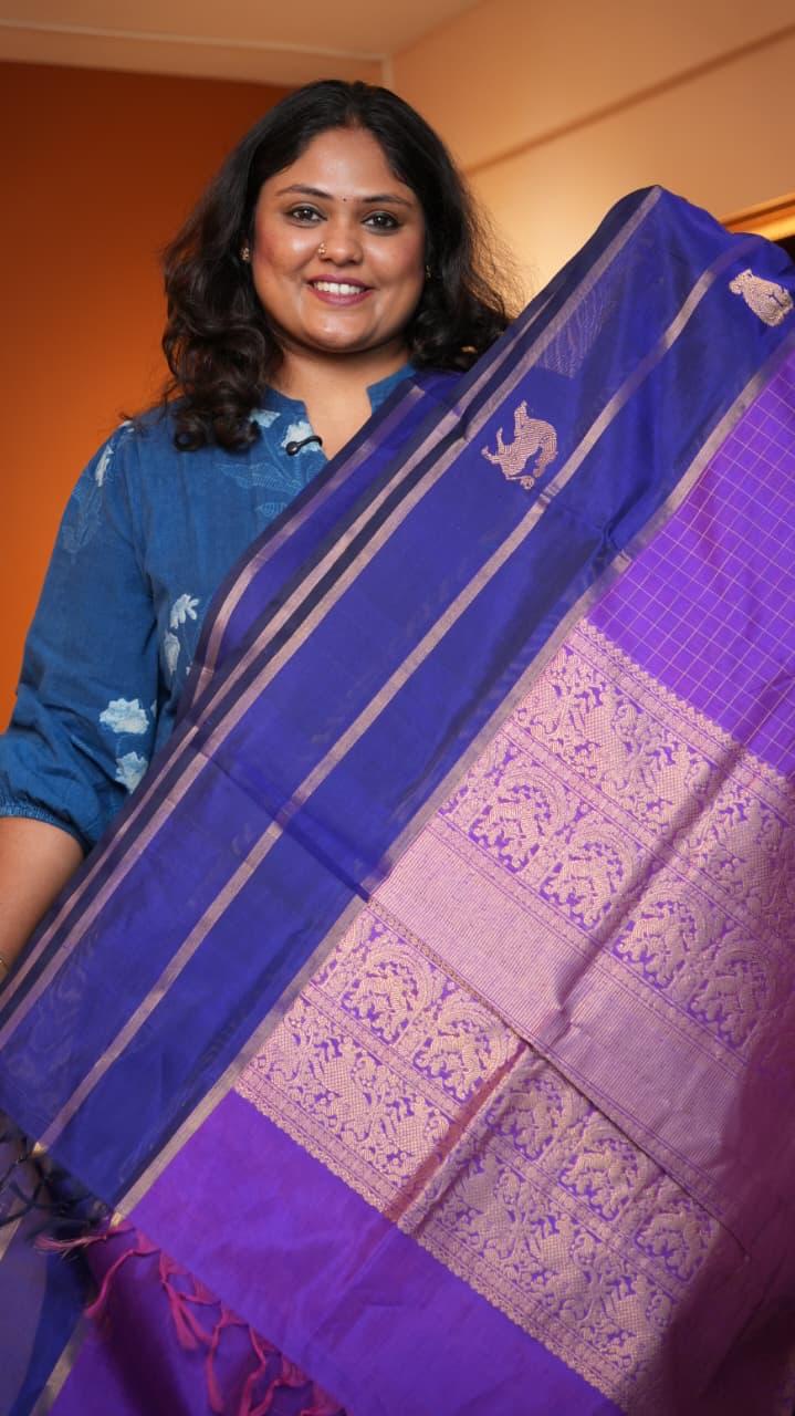 Masterpiece Kanchivaram Pure Silk Cotton Saree -01-10-06-07 (HEMAVATHI)
