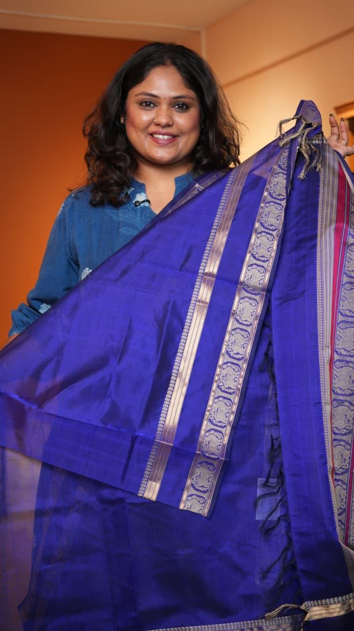 Masterpiece Kanchivaram Pure Silk Cotton Saree -01-10-04-02 (YAGNAVALLI)