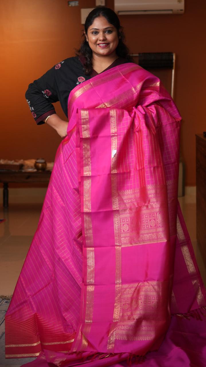 Masterpiece Kanchivaram Pure Silk Saree -01-10-12-02