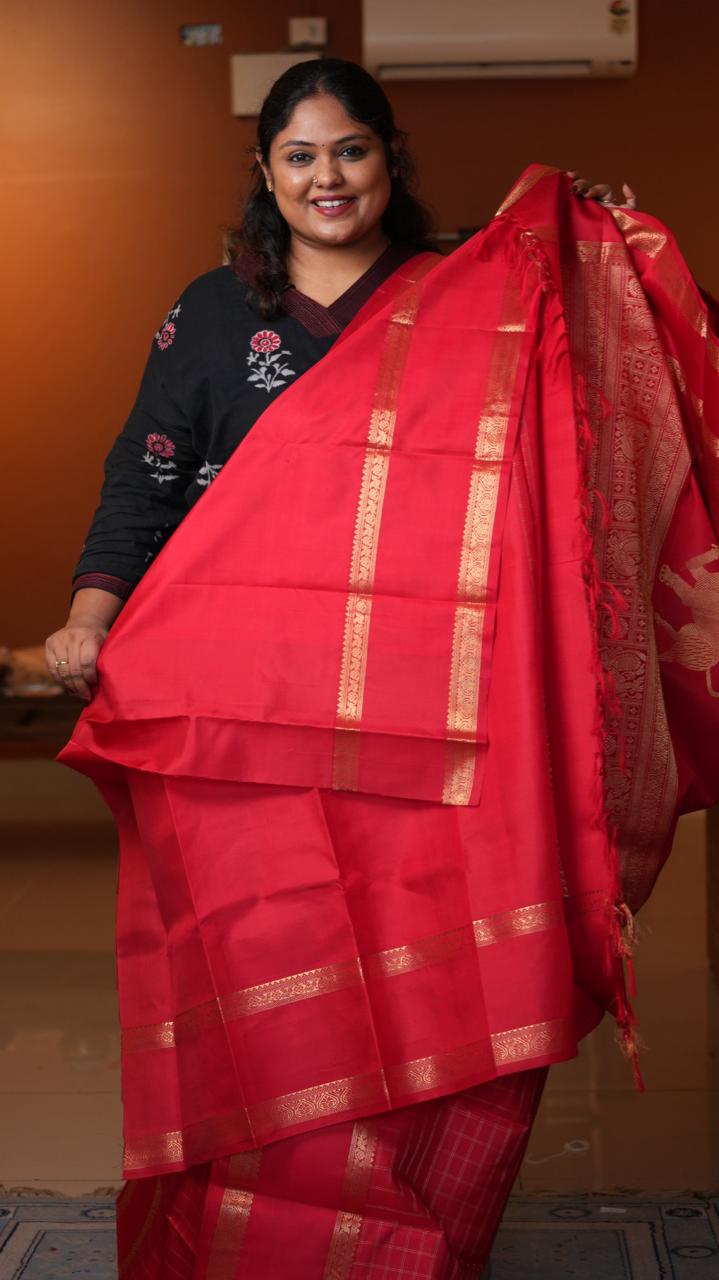 Masterpiece Kanchivaram Pure Silk Saree -01-10-12-01