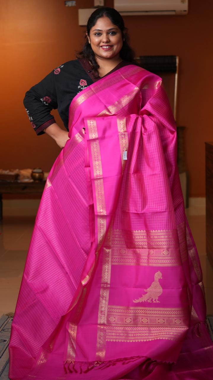Masterpiece Kanchivaram Pure Silk Saree -01-10-12-03