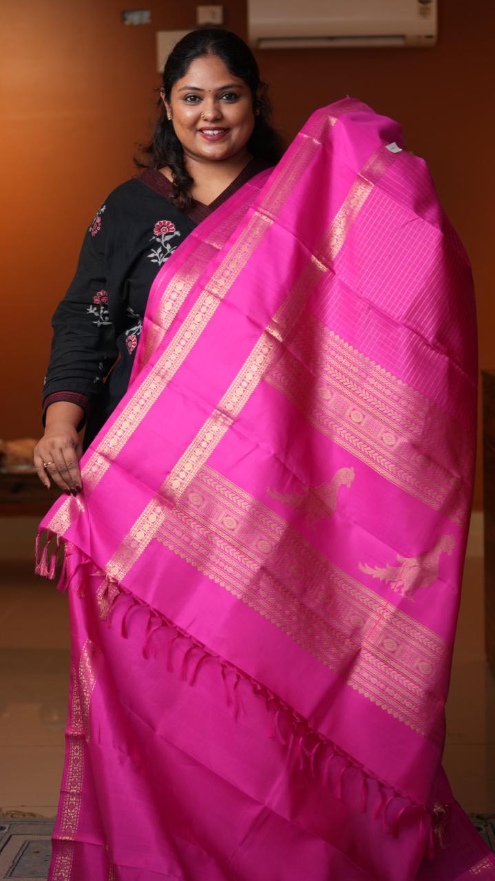 Masterpiece Kanchivaram Pure Silk Saree -01-10-12-03