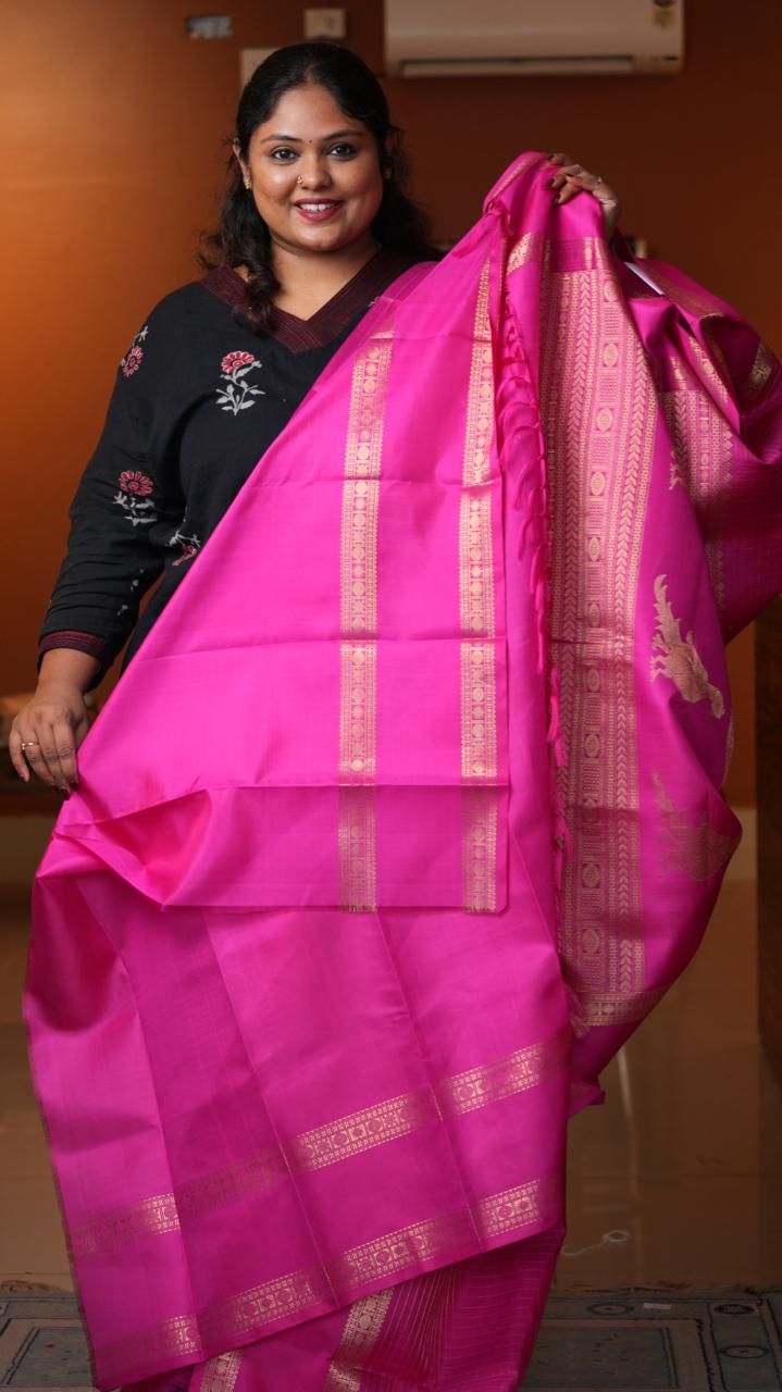 Masterpiece Kanchivaram Pure Silk Saree -01-10-12-03