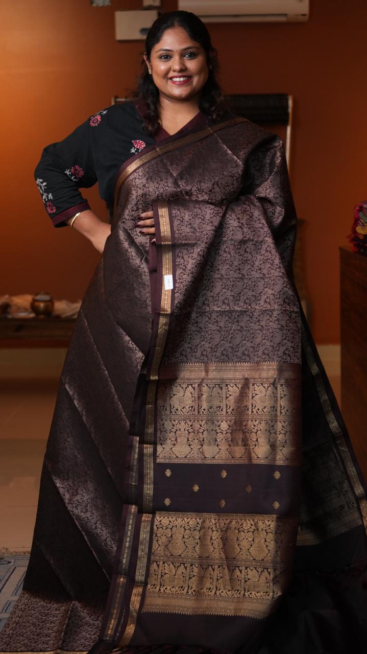 Masterpiece Kanchivaram Pure Silk Saree -01-10-15-01