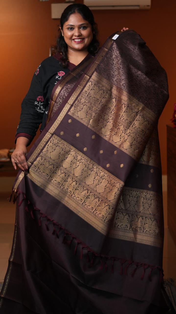 Masterpiece Kanchivaram Pure Silk Saree -01-10-15-01