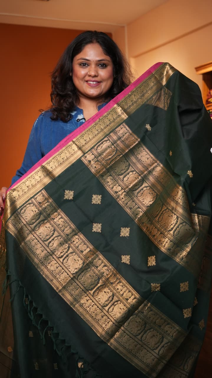 Masterpiece Kanchivaram Pure Silk Cotton Saree -01-10-05-11 (SIVAPRIYA)