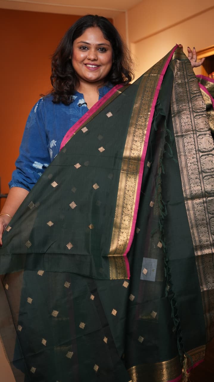 Masterpiece Kanchivaram Pure Silk Cotton Saree -01-10-05-11 (SIVAPRIYA)