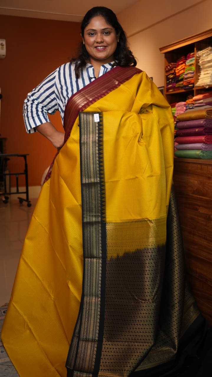 Kanchivaram Inspired Semi Silk Sarees -01-10-30-01 (PUSHPARAGAM)