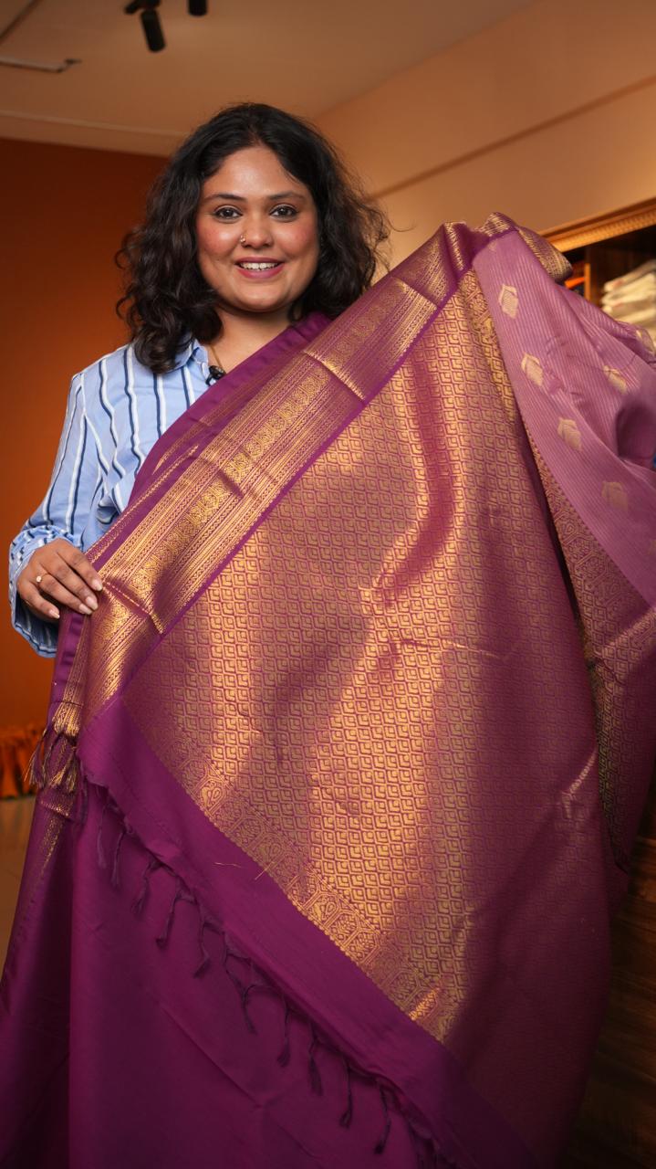 Kanchivaram Semi Silk Sarees -01-10-25-07 (RHODANTHE)