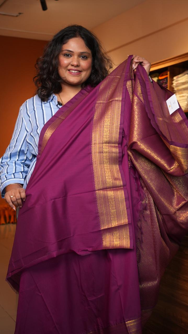 Kanchivaram Semi Silk Sarees -01-10-25-07 (RHODANTHE)