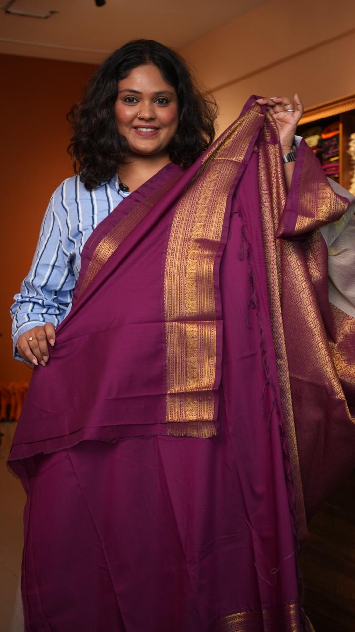 Kanchivaram Semi Silk Sarees -01-10-25-05 (KOKO LOKO)