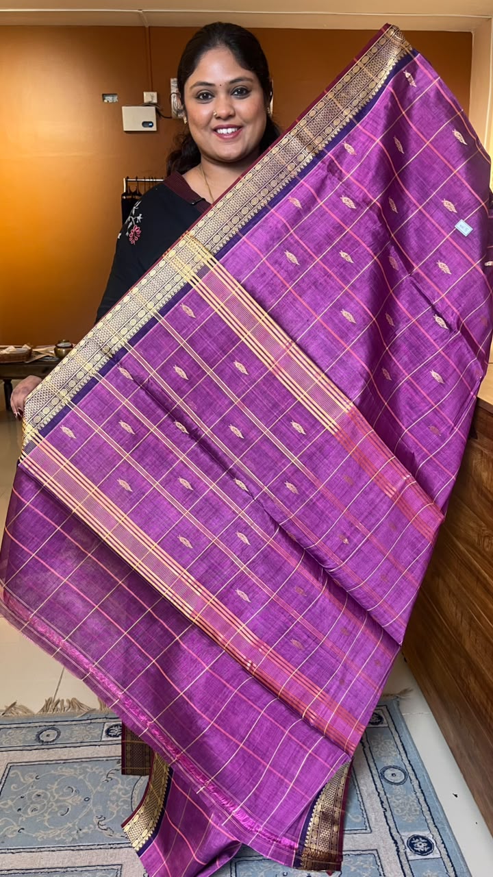 Devendra 7yards kattam Saree - 11-10B-05-7Y-02