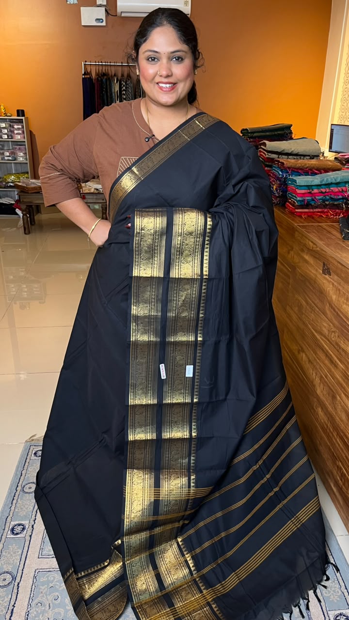 Kanchi Cotton Big Border Saree -01-10-20-28