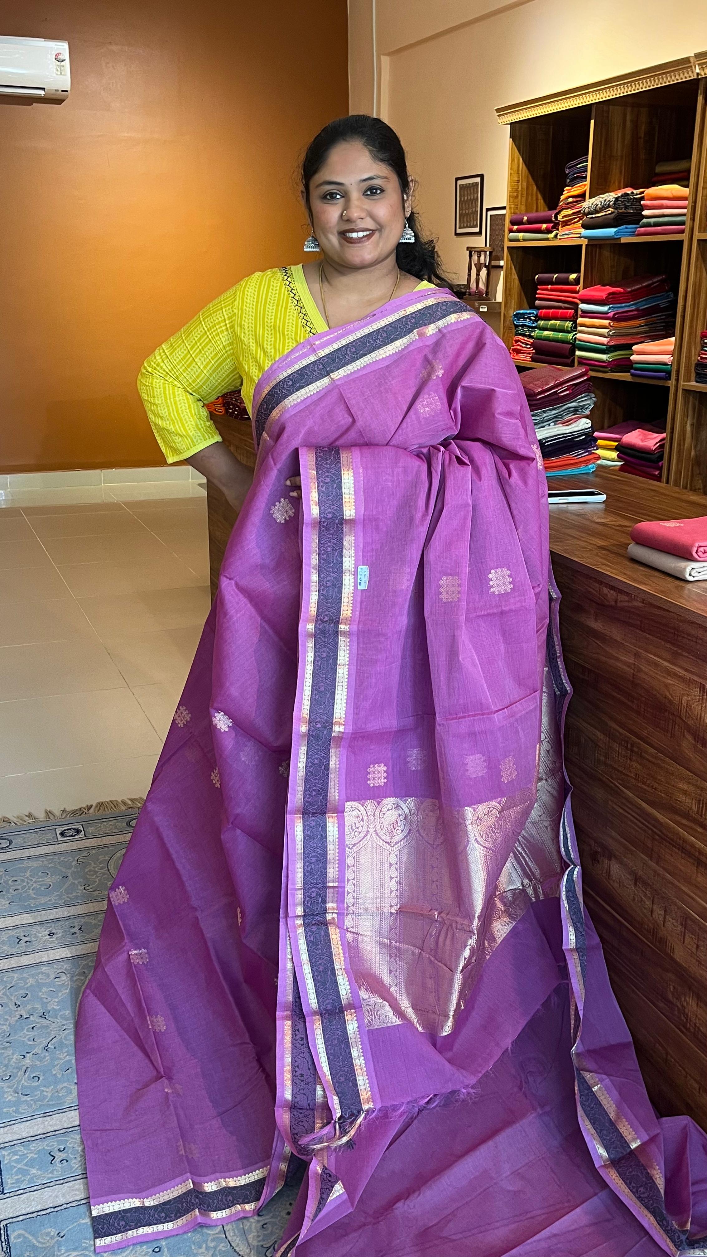 Pure Kanchi Cotton Sarees - 01-03-21-PCS-01