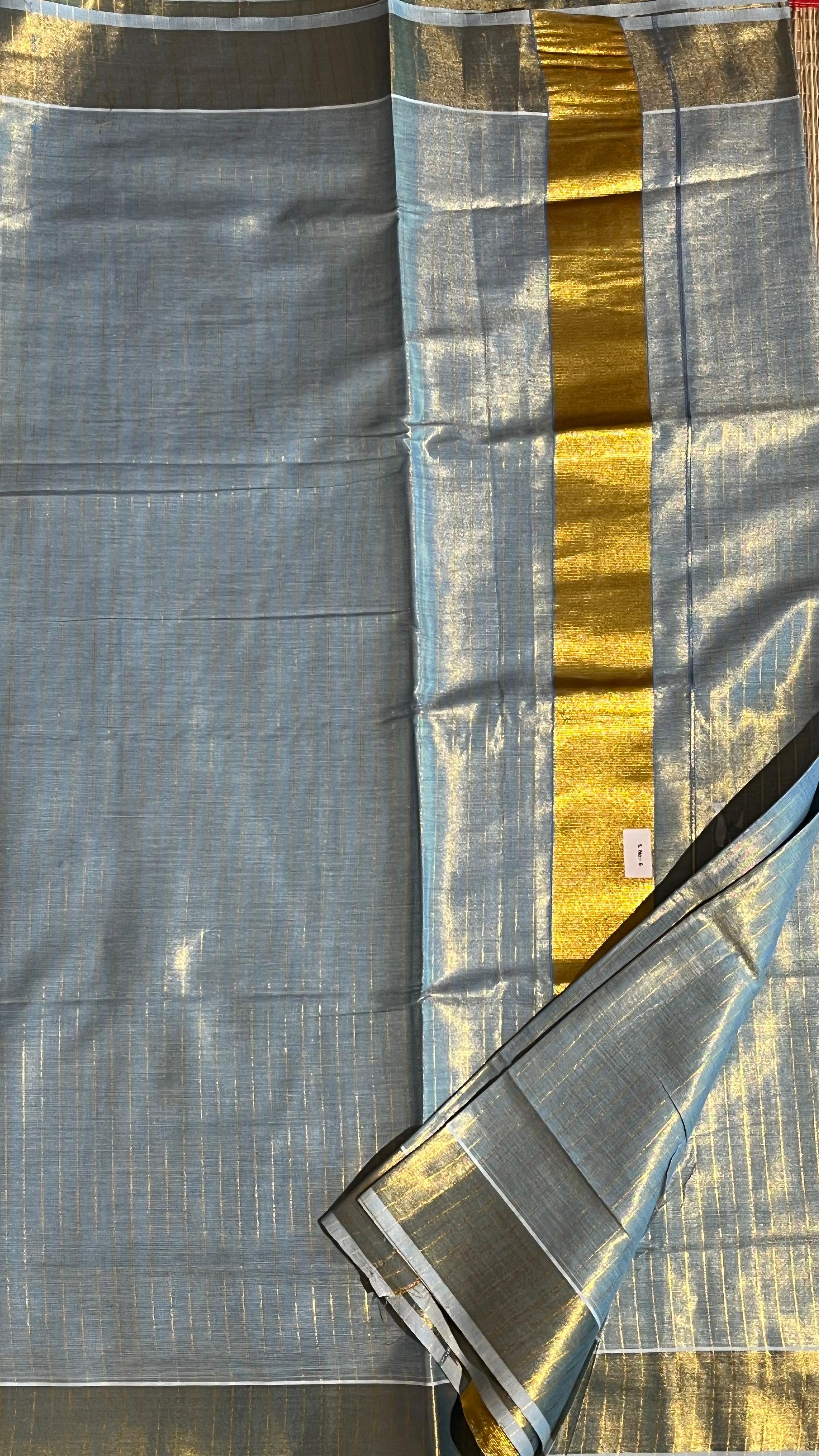 Kerala Cotton Sarees Tissue - Vishu Collection - 01-08-06-06