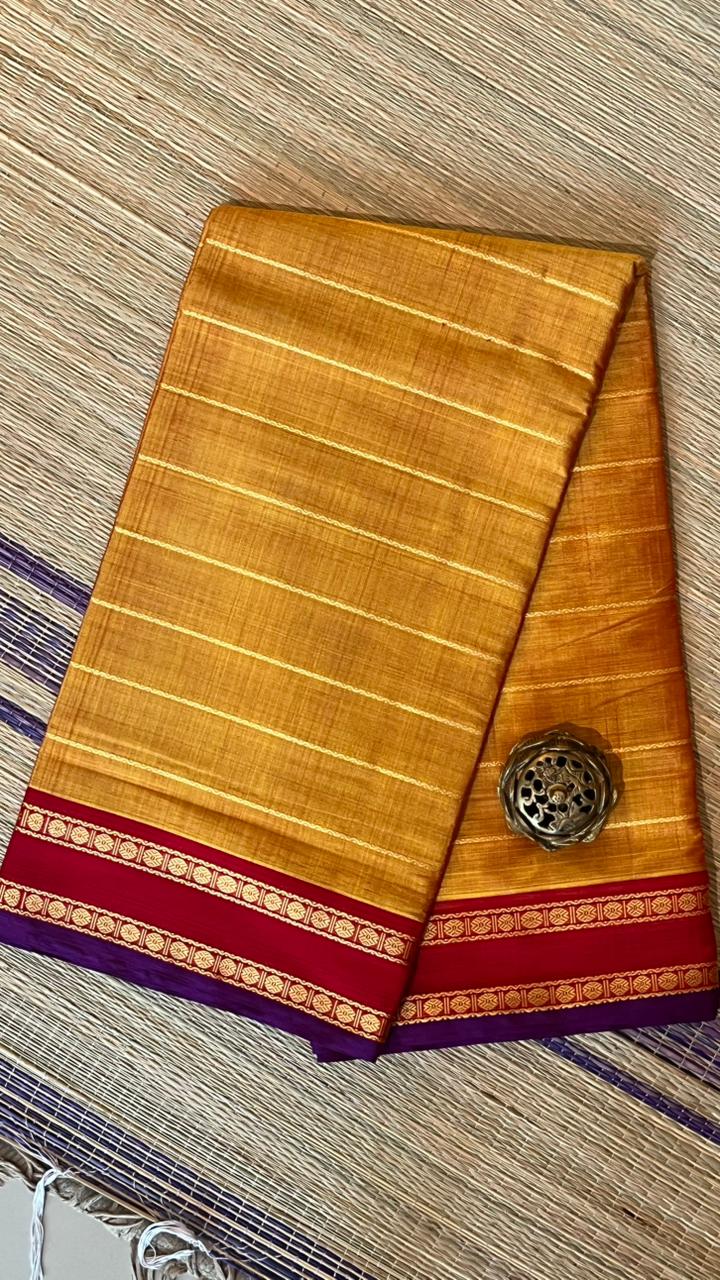 Devendra 10.5 Yards Veldhari Madisar - 12-09-11-10.5Y-01 (Sunset Yellow)