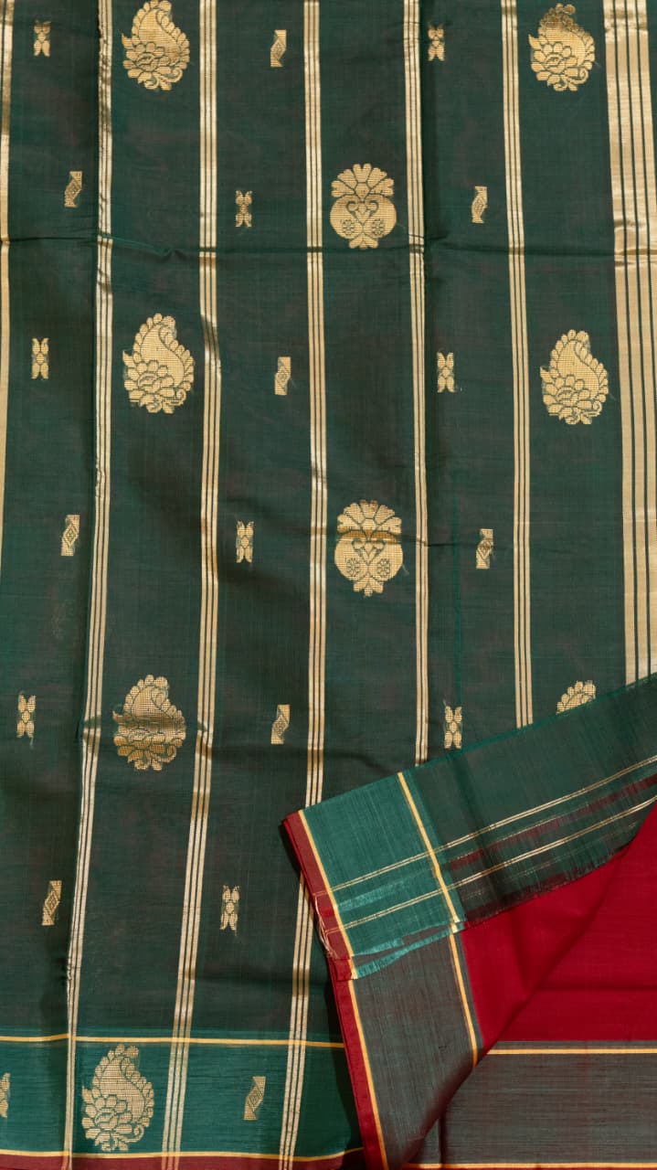 Devendra 6.25 Yards Saree - 11-11B-03-6.25Y-01 (Red)