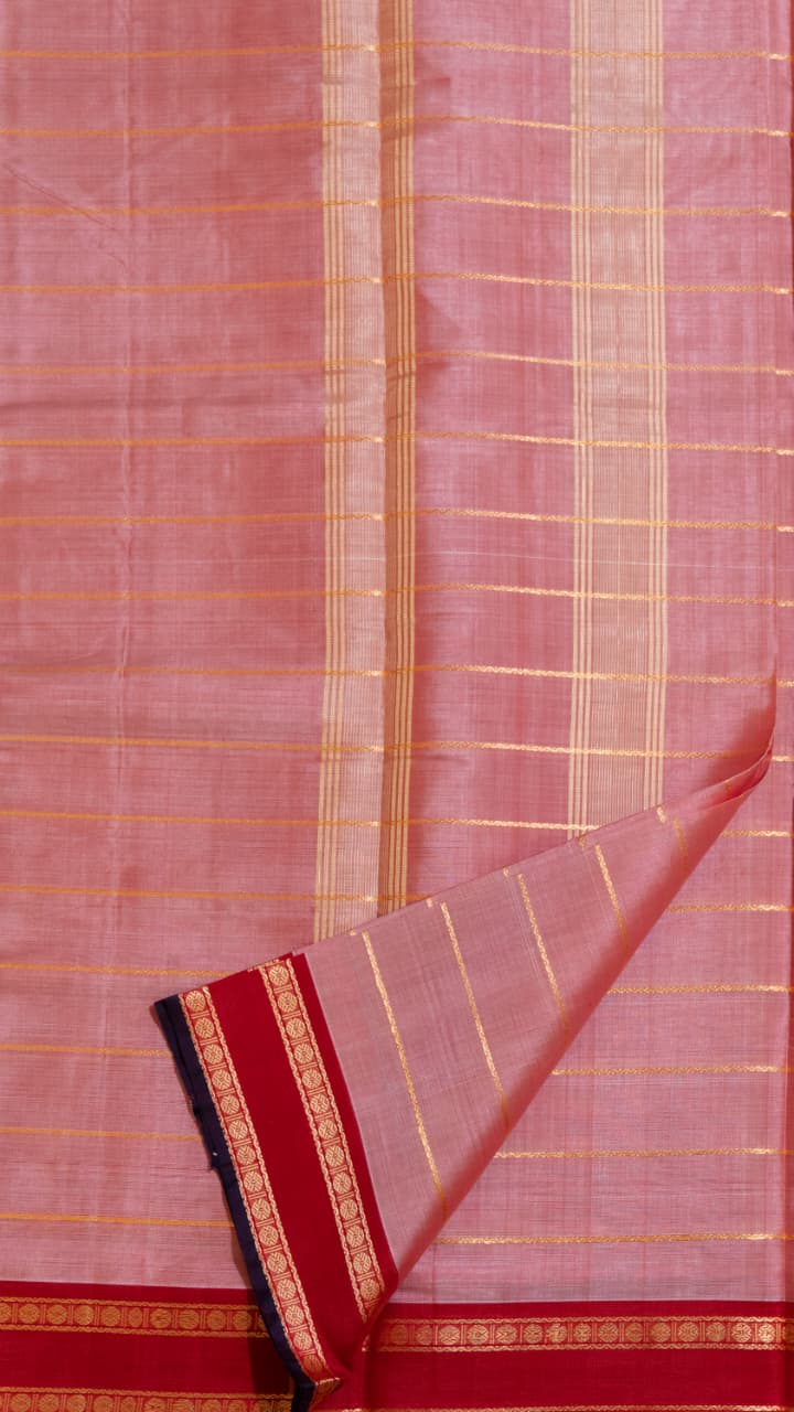 Devendra 7 Yards Saree - 11-11B-07-7Y-04 (Onion Pink)