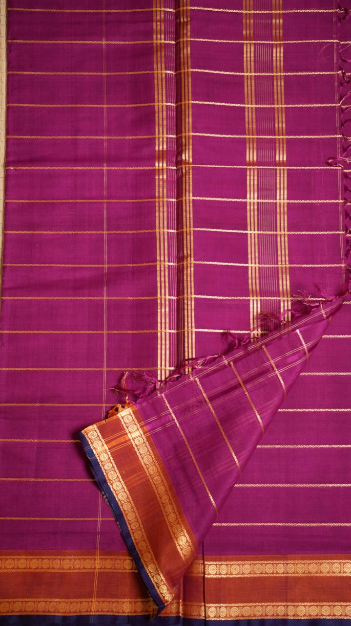 Devendra 6 Yards Saree - 11-12-03-6Y-01 (Pink)