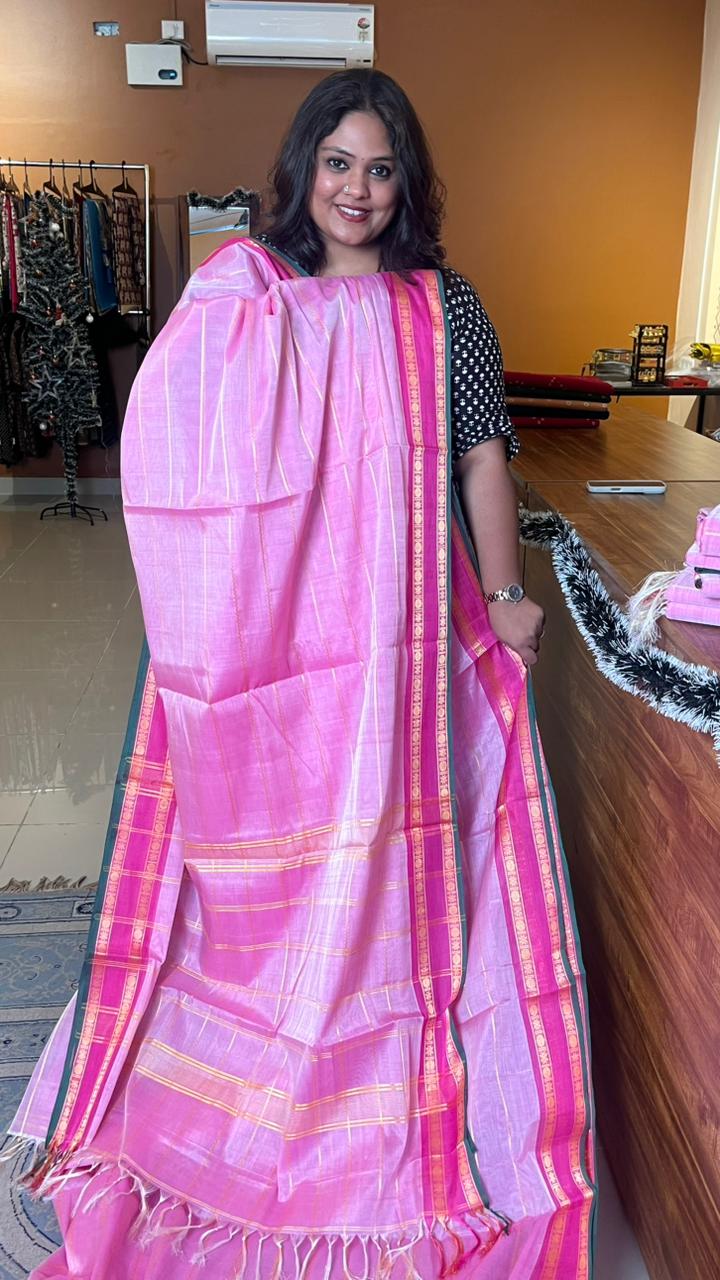 Devendra 10.5 Yards Madisar - 12-12-01-10.5Y-02(Paneer Roja)