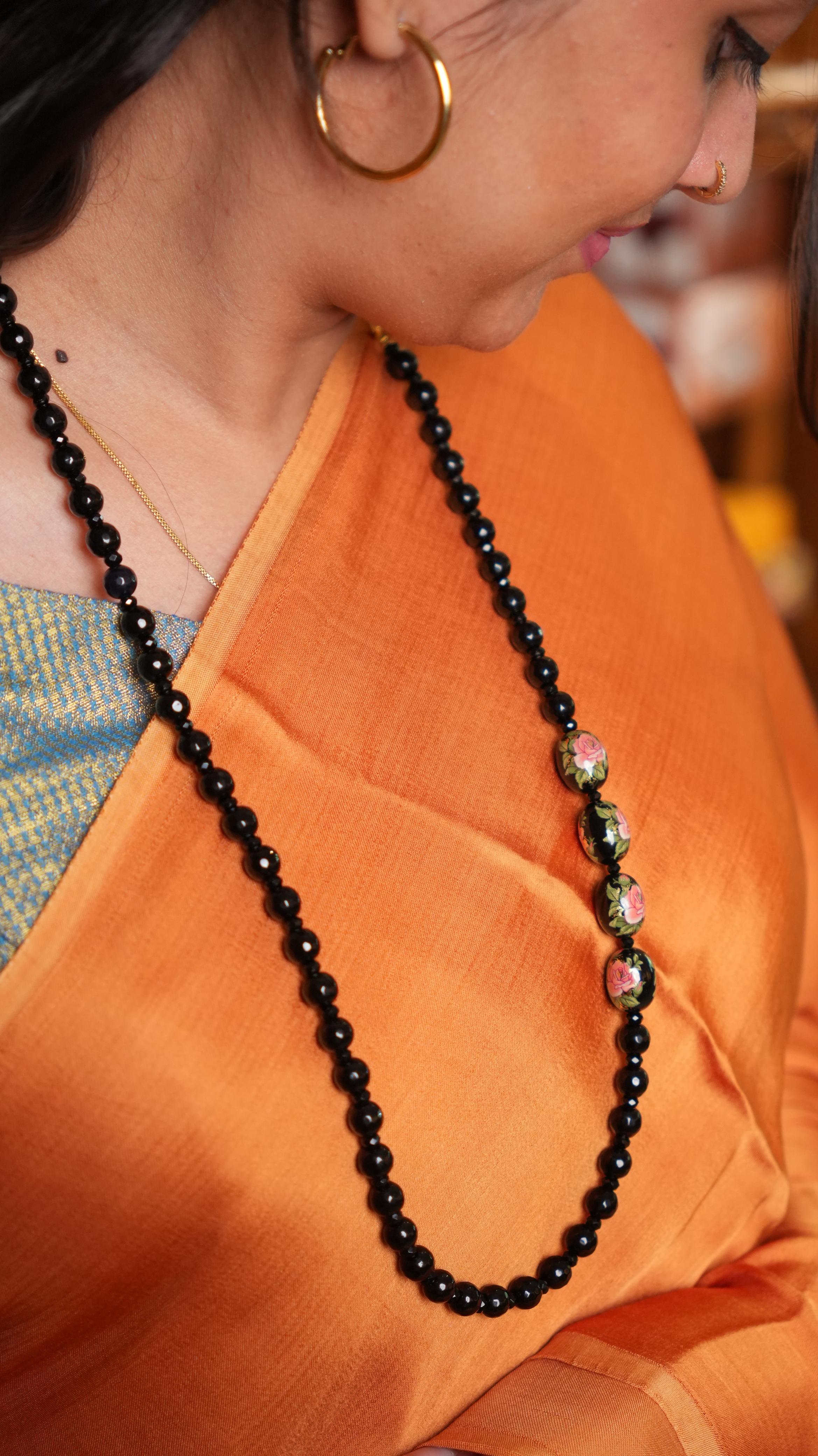 Plain Modal Silk Saree - 46-02B-01-12 (PAPAYA AURA)