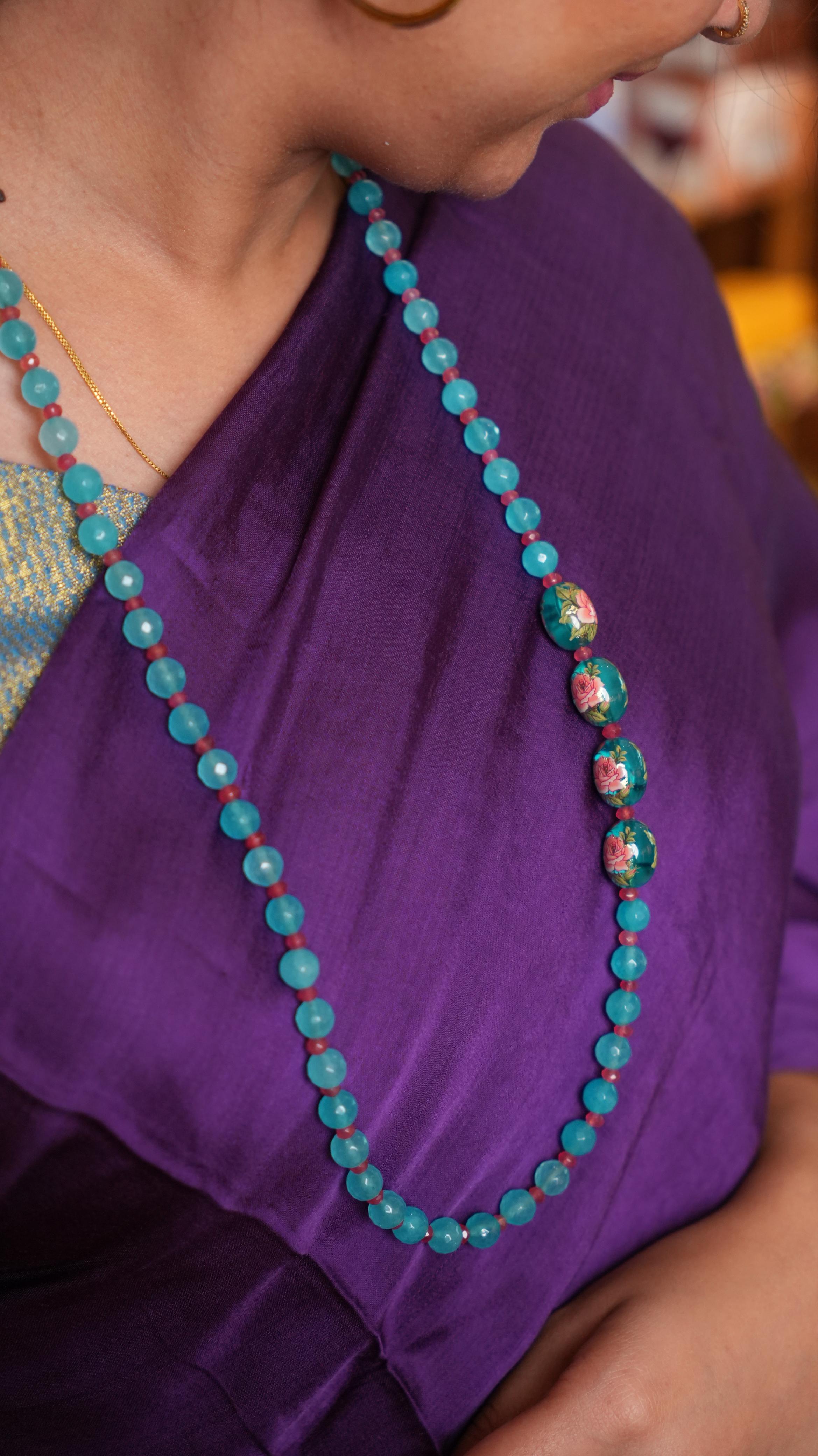 Plain Modal Silk Saree - 46-02B-01-07 (VIOLET ELAN)